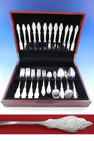 Ostfriesen by Robbe & Berking Sterling Silver Flatware Service Set 48 Pcs New